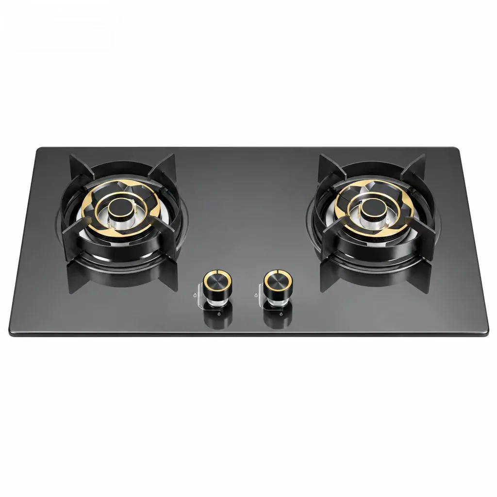 QSB57 Two-Burner Built-in Glass Gas Hob image 2