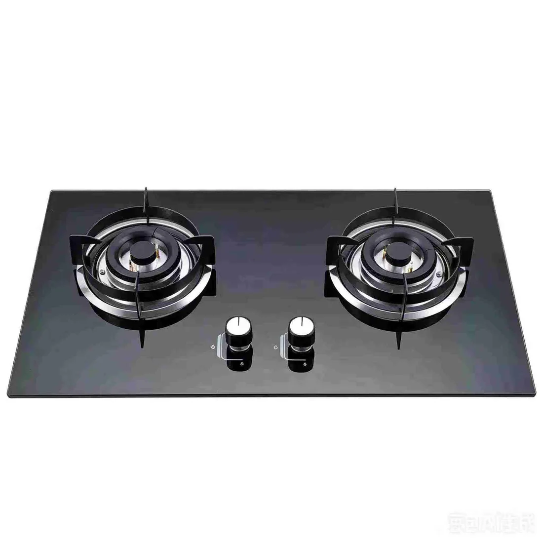 QSB64 Two-Burner Built-in Glass Gas Hob – supplied product photo