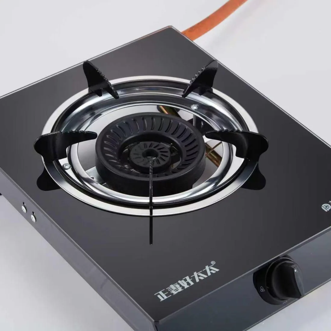 TDB3 Single-Burner Glass-Top Tabletop Gas Stove – supplied product photo