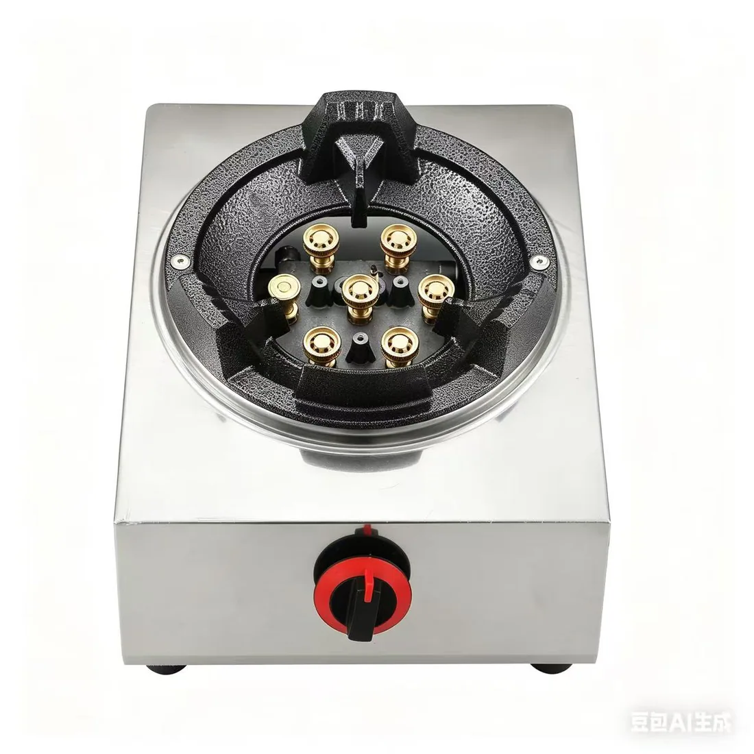 TD77 Single-Burner Commercial Gas Stove – supplied product photo