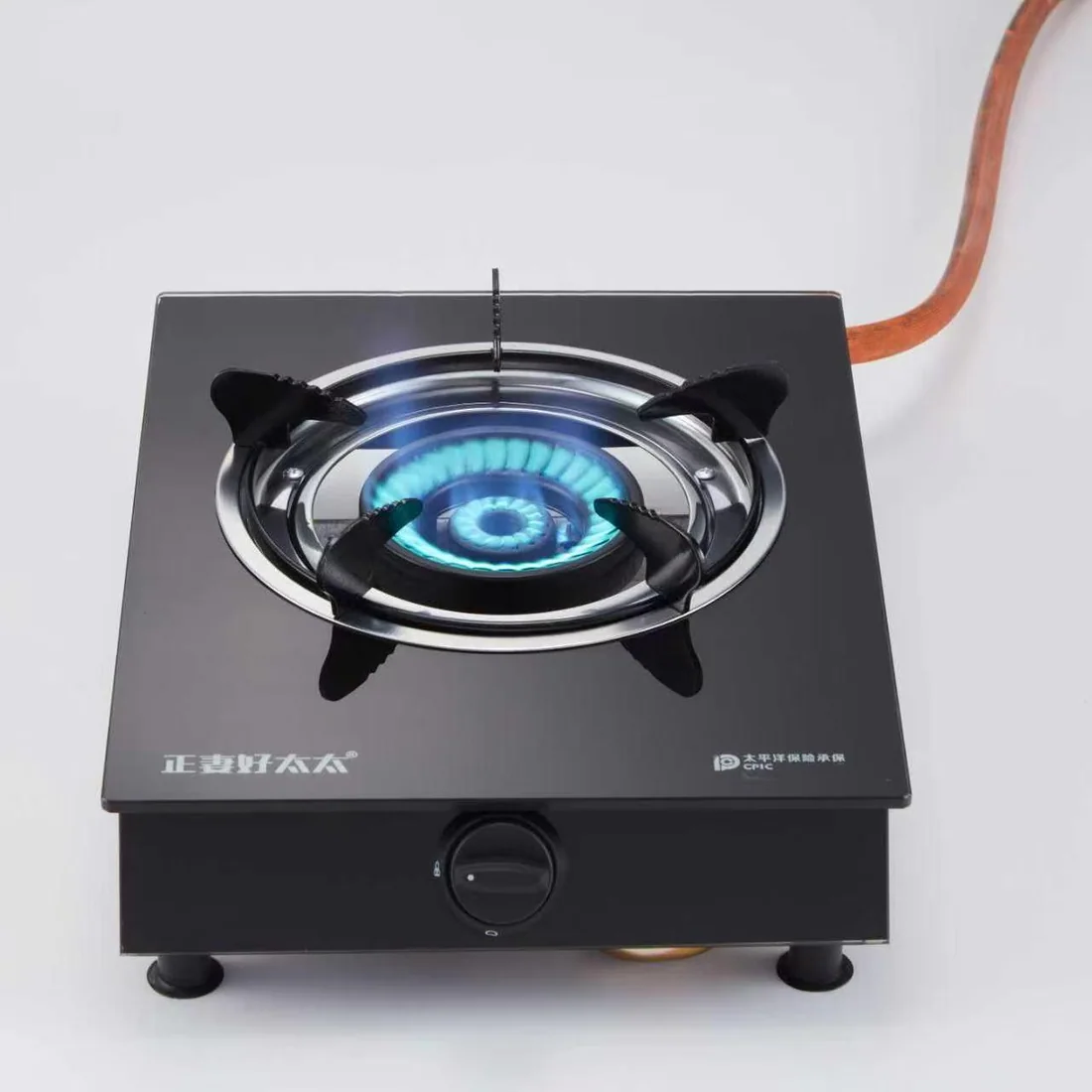 TSB3 Single-Burner Glass-Top Tabletop Gas Stove