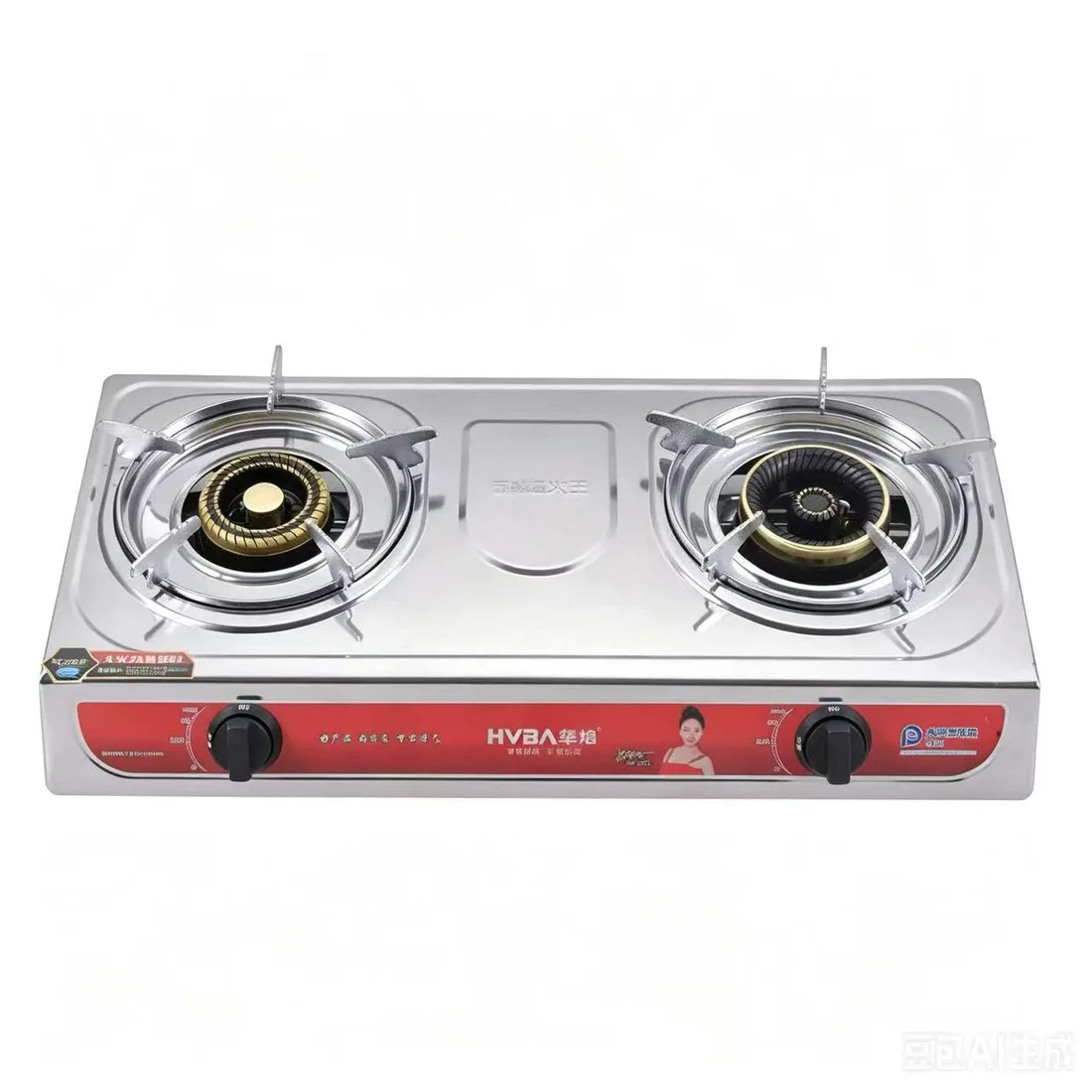 TS38 Two-Burner Tabletop Gas Stove – supplied product photo