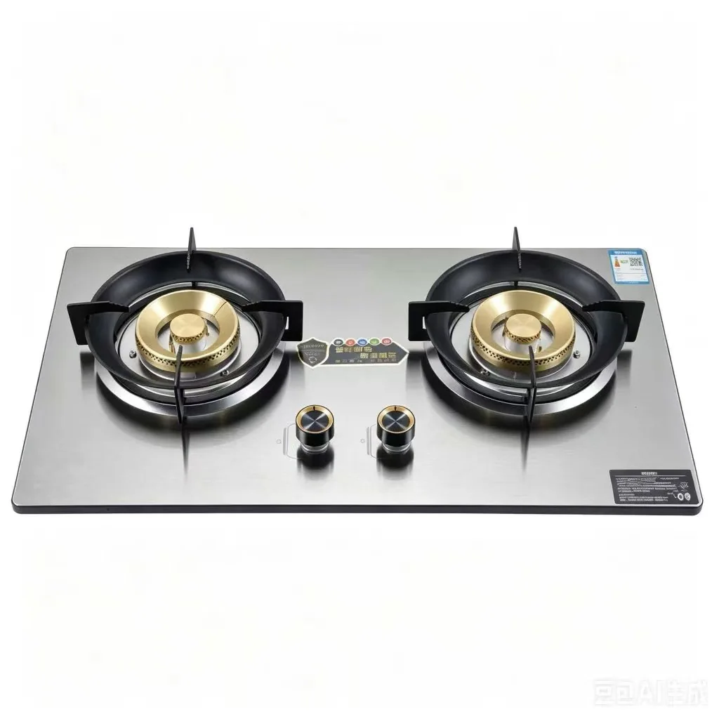 QS68 Two-Burner Built-in Gas Hob – supplied product photo