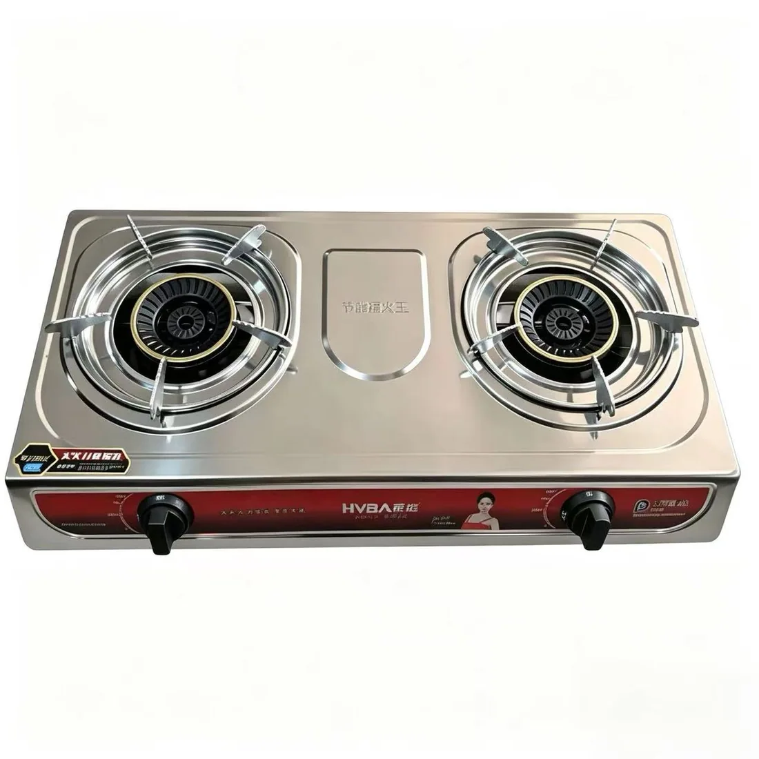 TS129 Two-Burner Tabletop Gas Stove – original client product photo