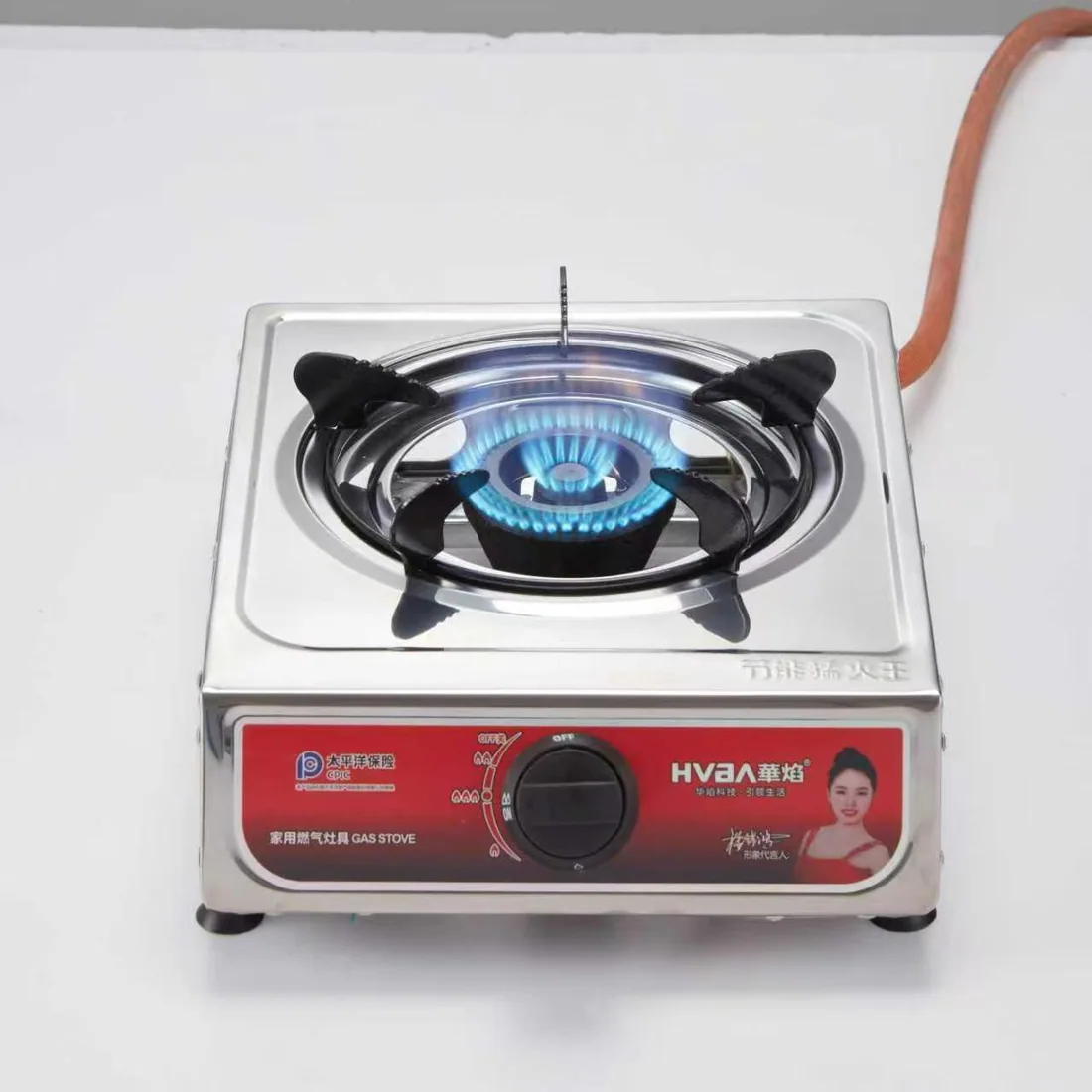 TD9 Single-Burner Tabletop Gas Stove – supplied product photo