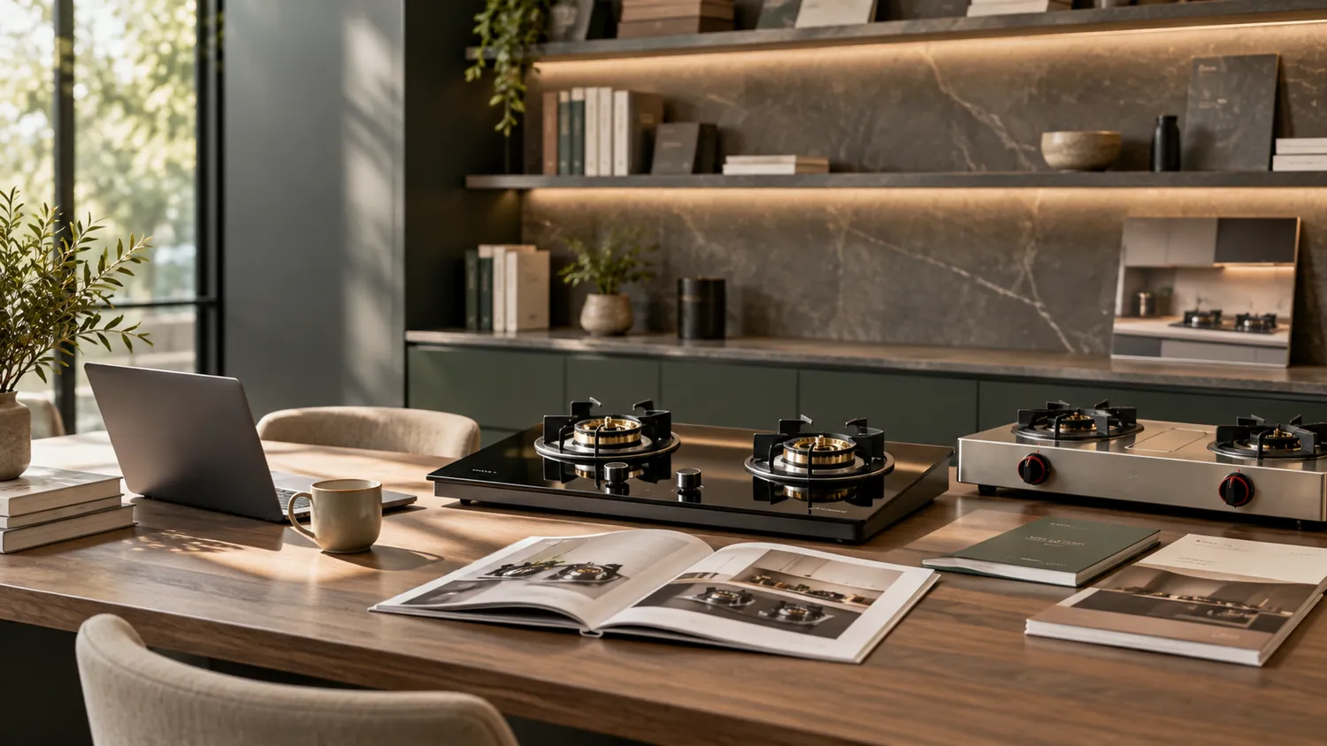 Conceptual gas stove procurement discussion