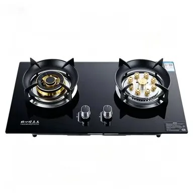QSB16 Two-Burner Built-in Glass Gas Hob – supplied product photo