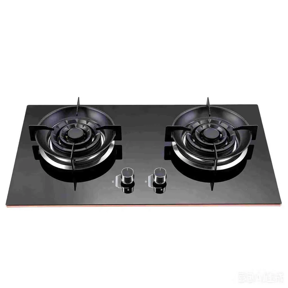 QSB59 Two-Burner Built-in Glass Gas Hob – supplied product photo